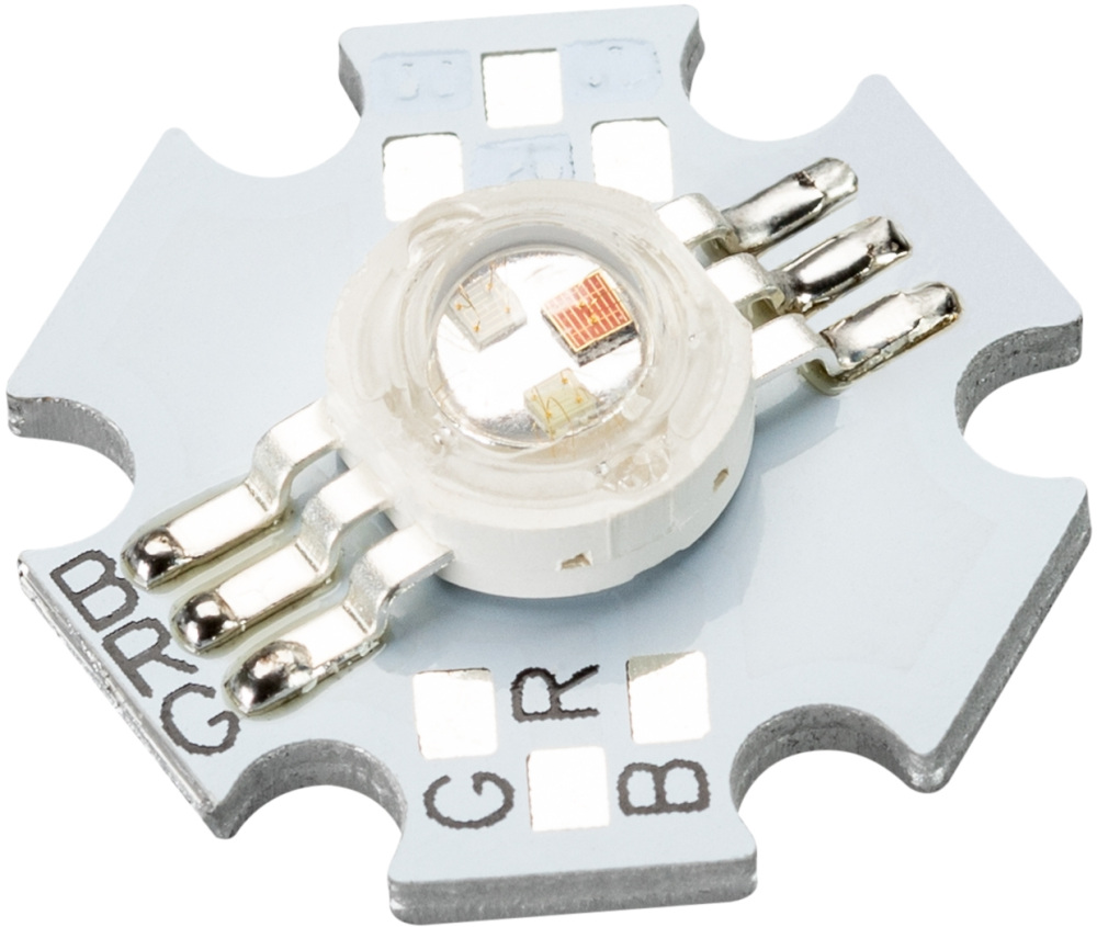 Мощный светодиод ARPL-Star-3W-EPA-RGB (350mA, W/W) ( Arlight 022248_ARL