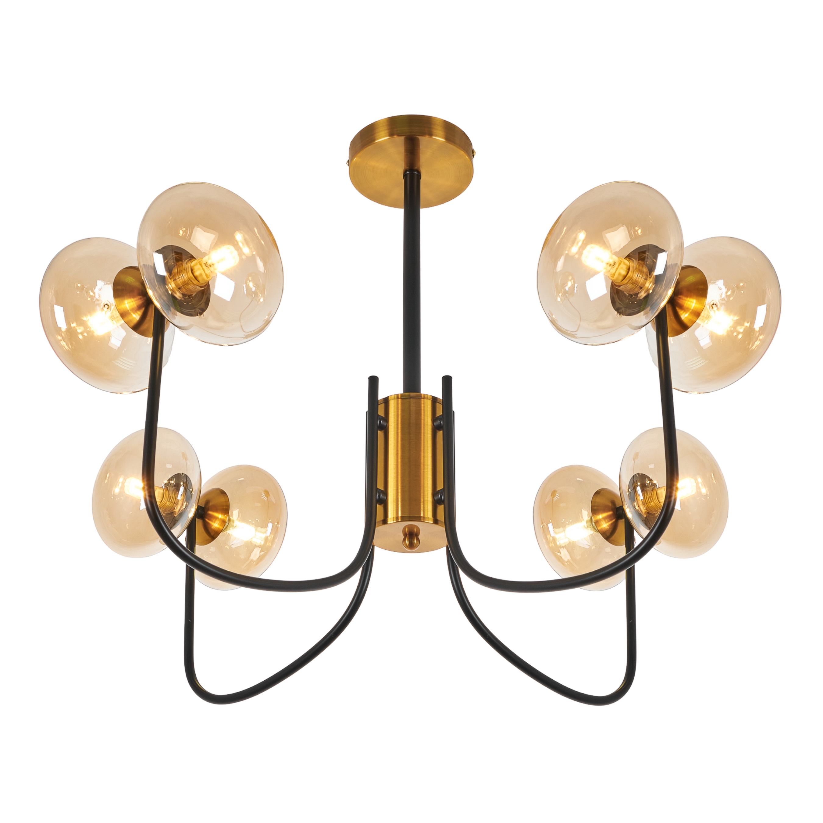 Потолочная люстра на штанге MyFar Scott MR1751-8P