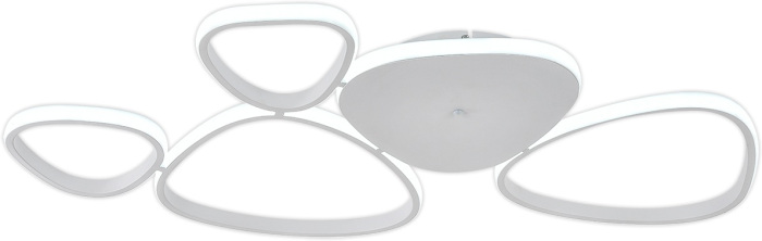 Потолочная люстра (+ночной режим) с пультом светодиодная Escada 10290/5LED_ESC