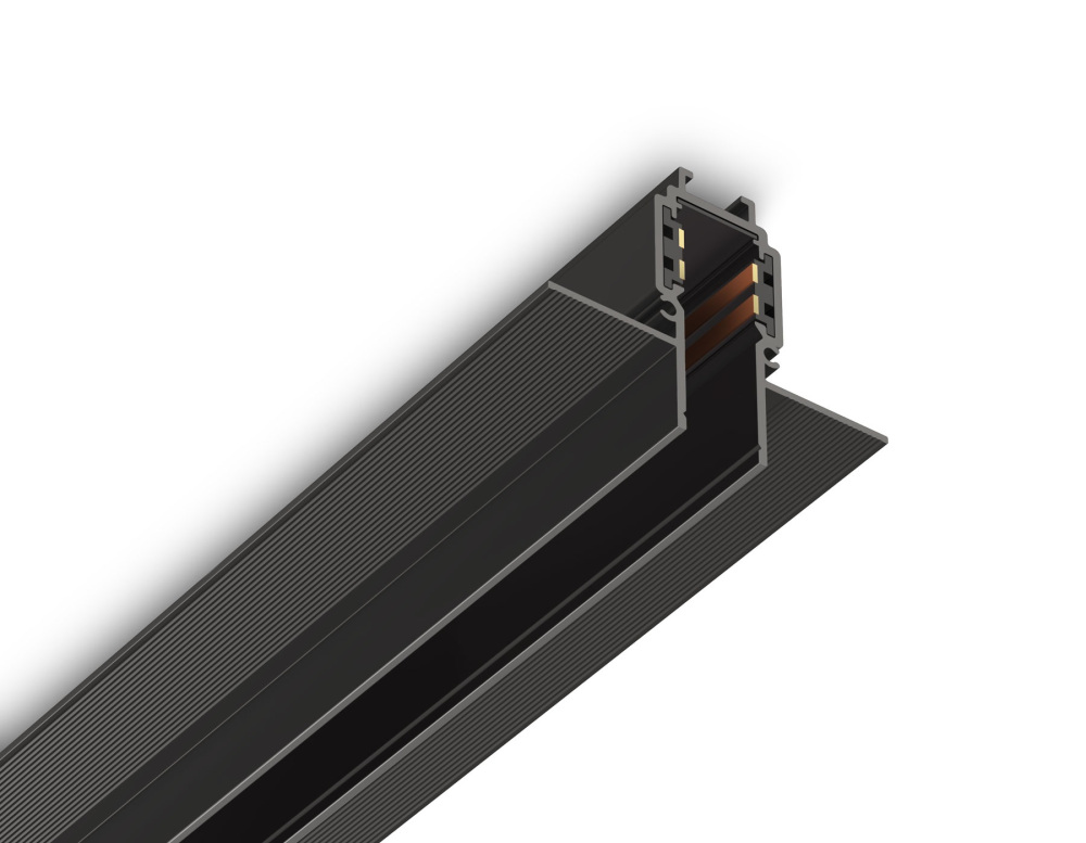 Шинопровод магнитный встраиваемый под ГКЛ 12,5мм Magnetic standard 48V 2м 10mm Ambrella GL1922_AMB