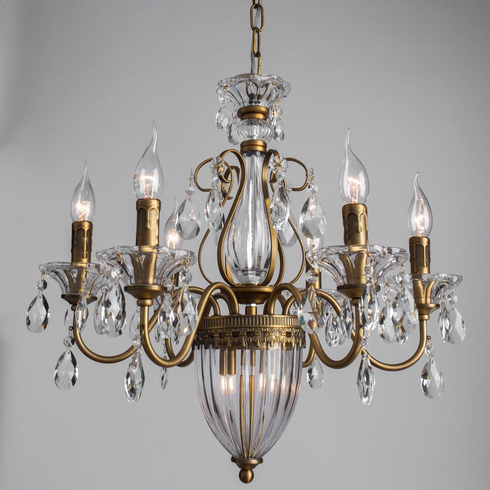 Подвесная люстра ArteLamp SCHELENBERG A4410LM-6-2SR