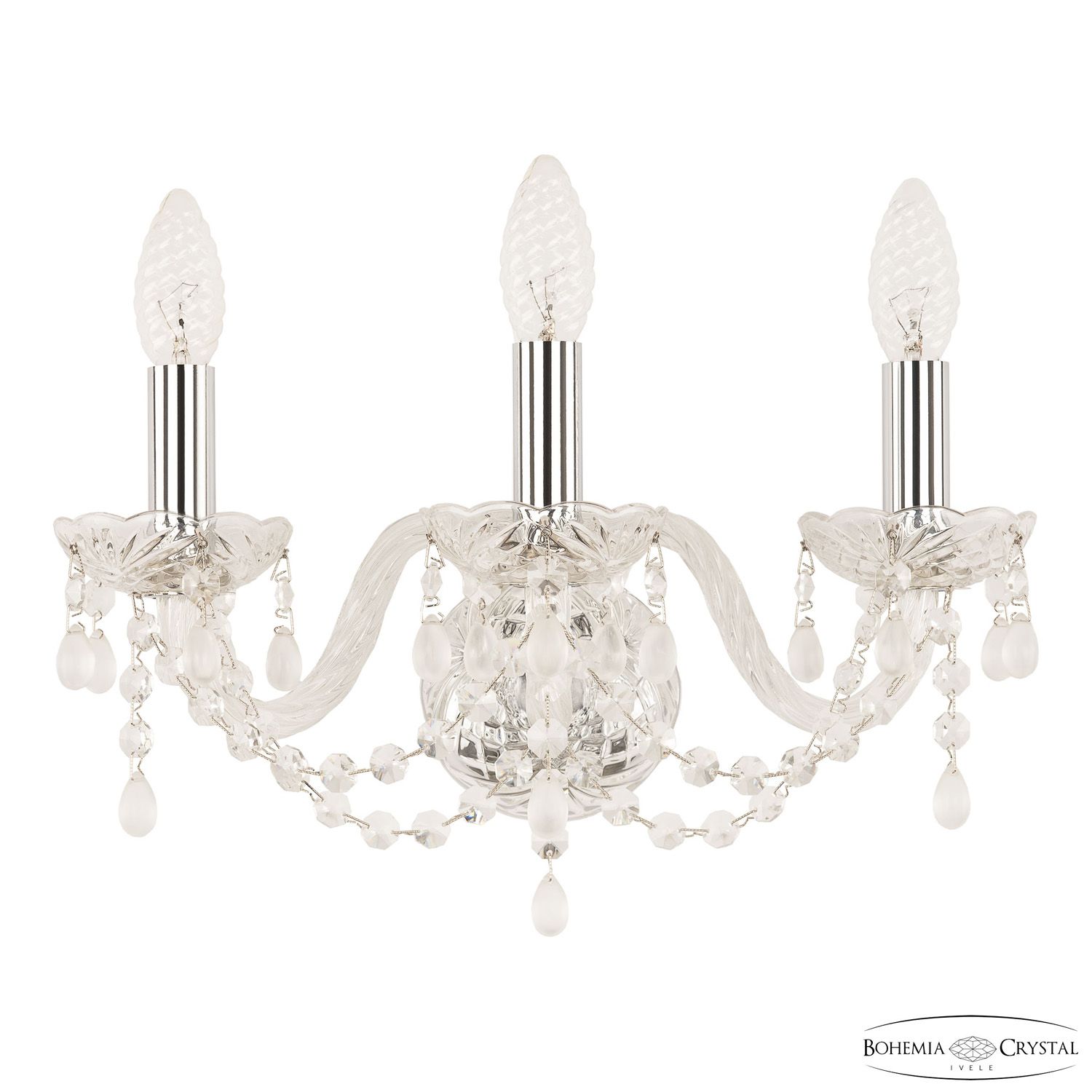 Бра Bohemia Ivele Crystal 112B/3/141 Ni V0300_BI