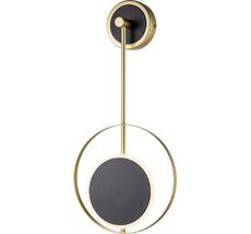 Бра светодиодный Escada 10206/SG LED Black/Gold_ESC