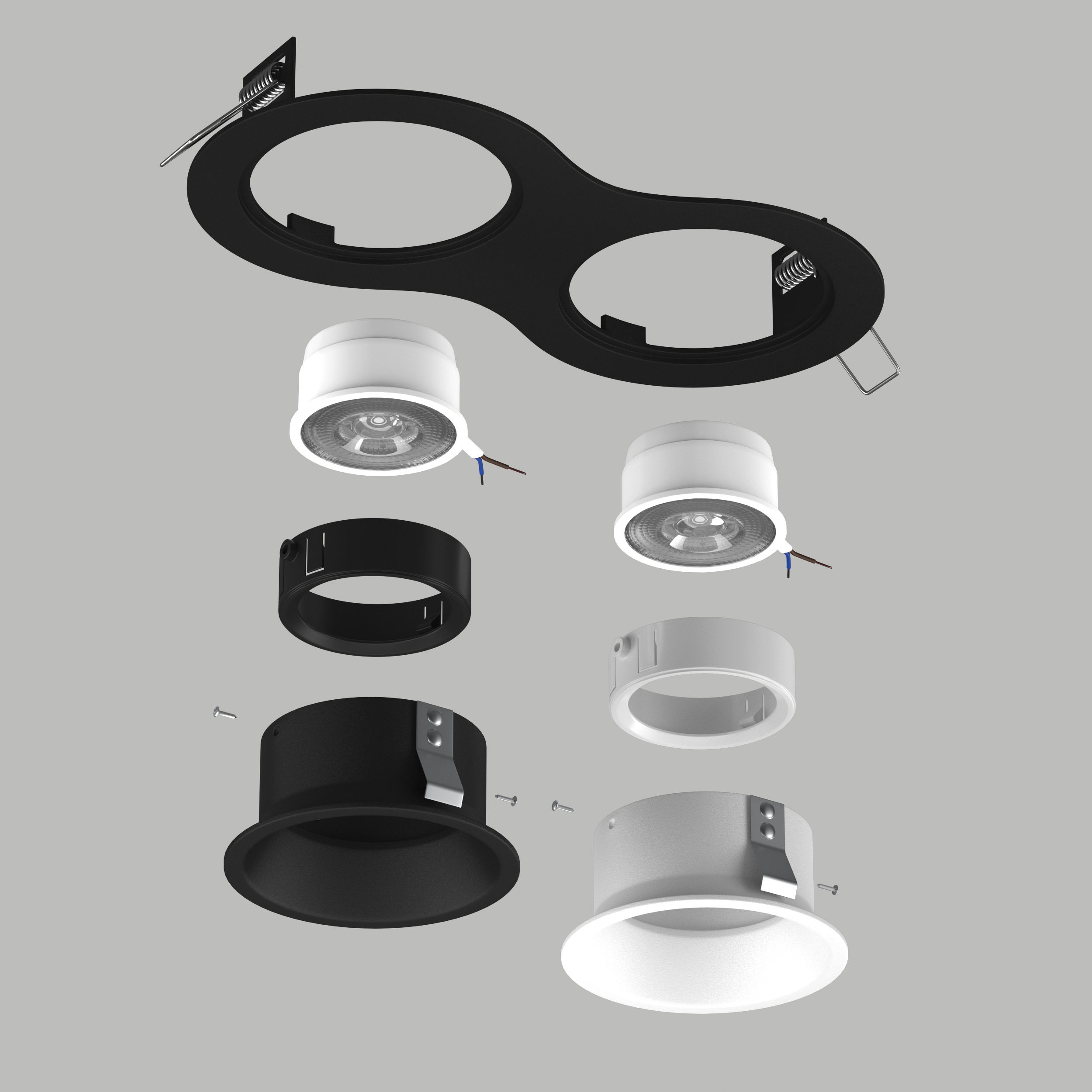 Встраиваемый светильник Lightstrar Domino D6270607WBMOD_LS