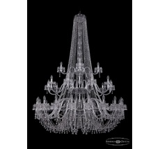 Хрустальная люстра Bohemia Ivele 1410/20+10+5/530/h-200/3d Ni V0300_BI