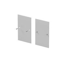 Комплект заглушек (для профиля 65?42) 2 шт Mayton 642056_MY