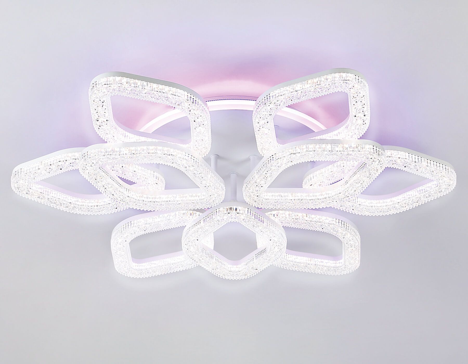 Потолочная люстра Ambrella light с RGB подсветкой и пультом Original FA3929_AMB