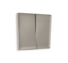 Лицевая панель для 2-кл выключателей QUANT Ambrella Volt ALFA AP3630_AMB