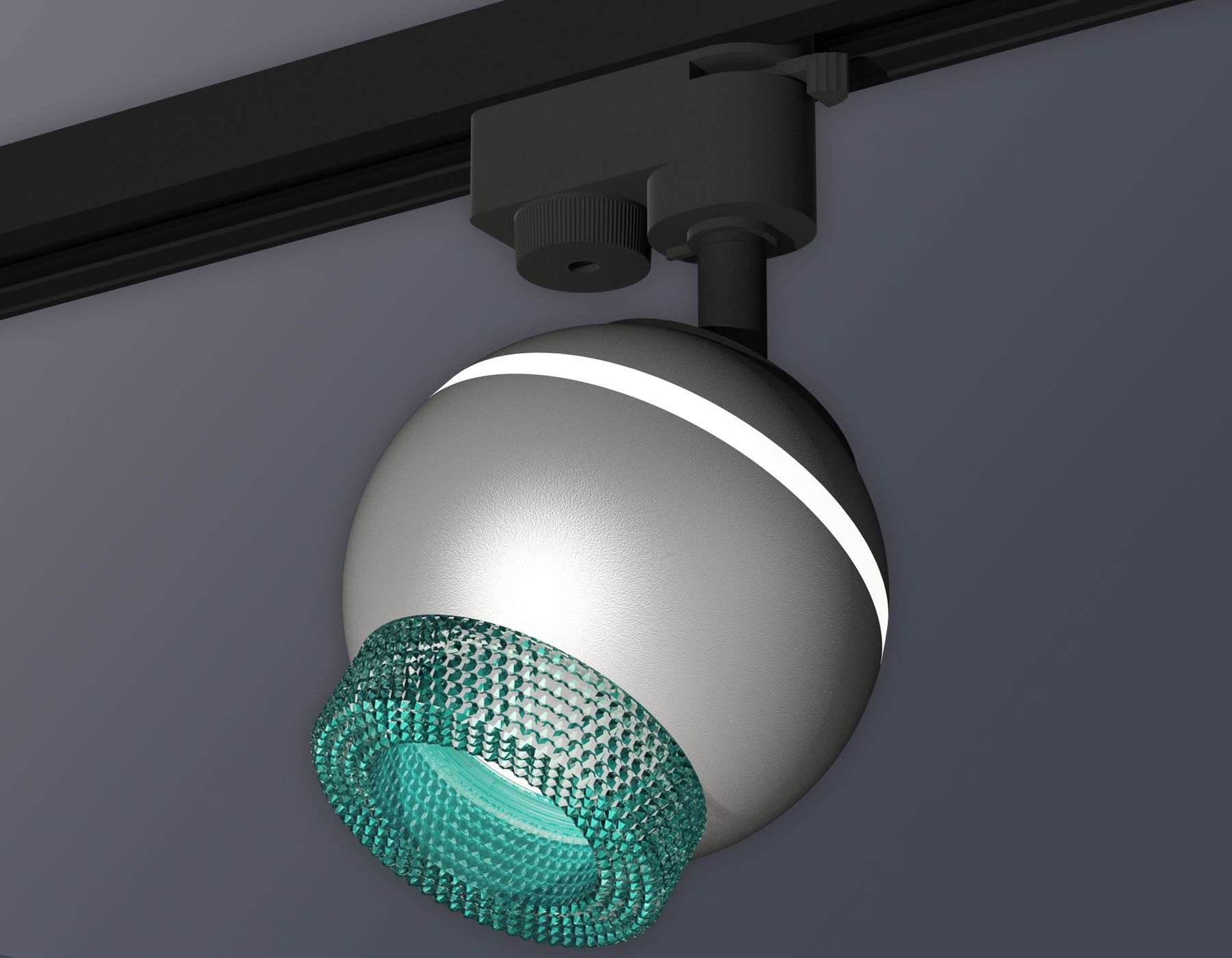 Трековый однофазный светильник Ambrella light с подсветкой TRACK SYSTEM XT1103041_AMB