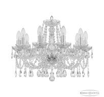 Хрустальная люстра Bohemia Ivele Crystal 107/10/200 Ni_BI