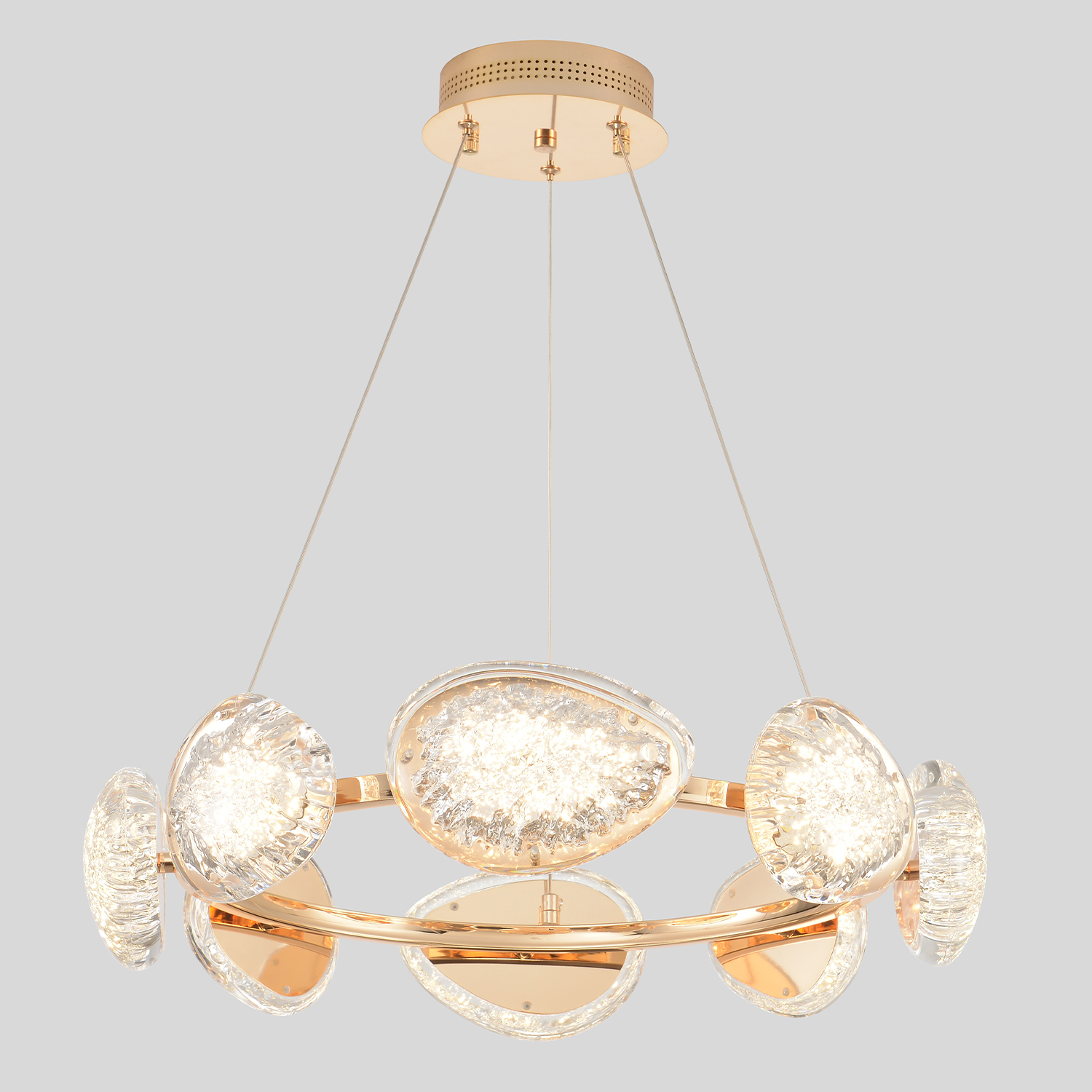 Подвесная люстра Crystal Lux FELICIDAD FELICIDAD SP48W LED_CR