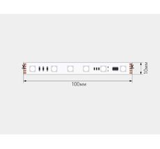 Светодиодная лента SPI 5050 60 LED/м 12 Вт/м 24В IP20 RGB 00-00032521_SW