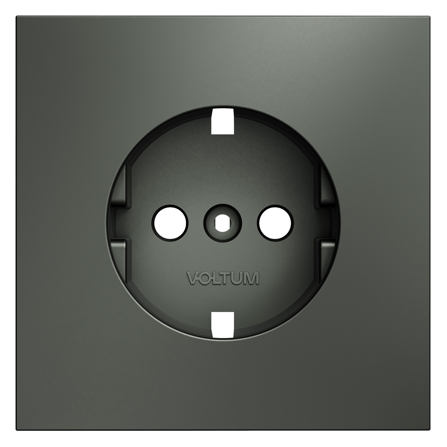 Накладка для розетки Voltum с заземлением S70 VLS000606