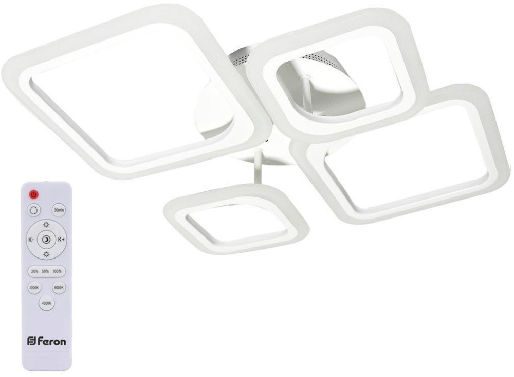 Потолочная люстра светодиодная Feron 41670_FR