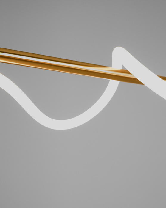 Подвесной светильник светодиодный с гибким неоном на штанге Moderli V10684-PL_MD