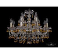 Хрустальная люстра Bohemia Ivele 1410/8+4/195 Pa V1003_BI