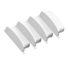 Заглушка для накладного гибкого алюминиевого профиля GP1600 комплект 4шт Ambrella Light ILLUMINATION GP8200_AMB