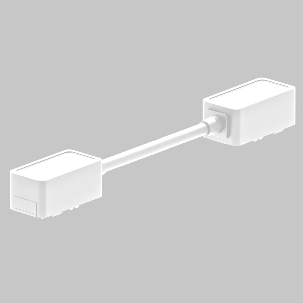 I - соединитель питания для магнитного шинопровода 48В Imex IL.0007.3010-175-WH_IM