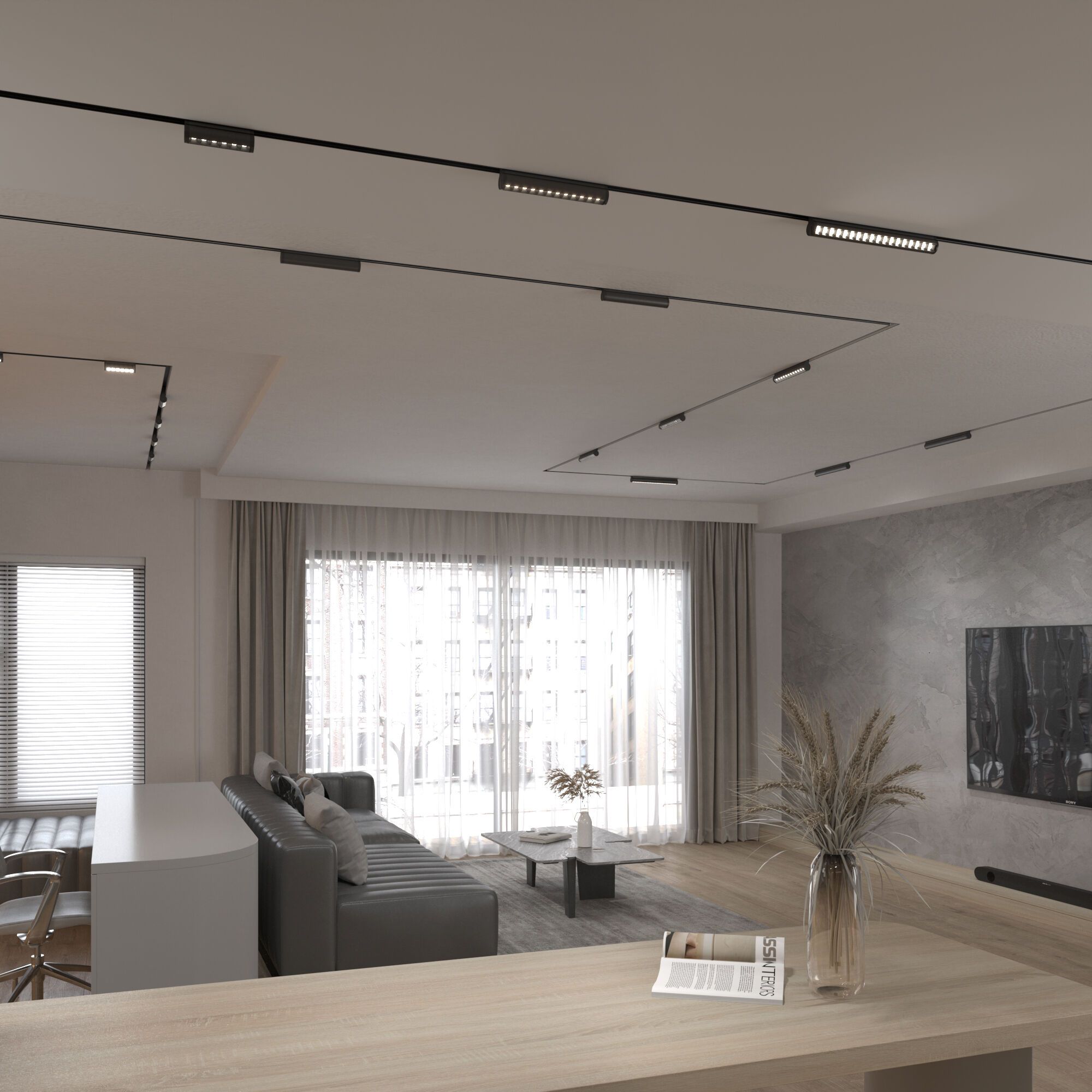 Трековый светильник магнитный Elektrostandard Slim Magnetic a062998_ES