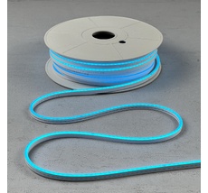 Односторонний Гибкий Неон 8х16мм Небесно-Голубой 12В, IP65 LTC FR-23519 FR-23519