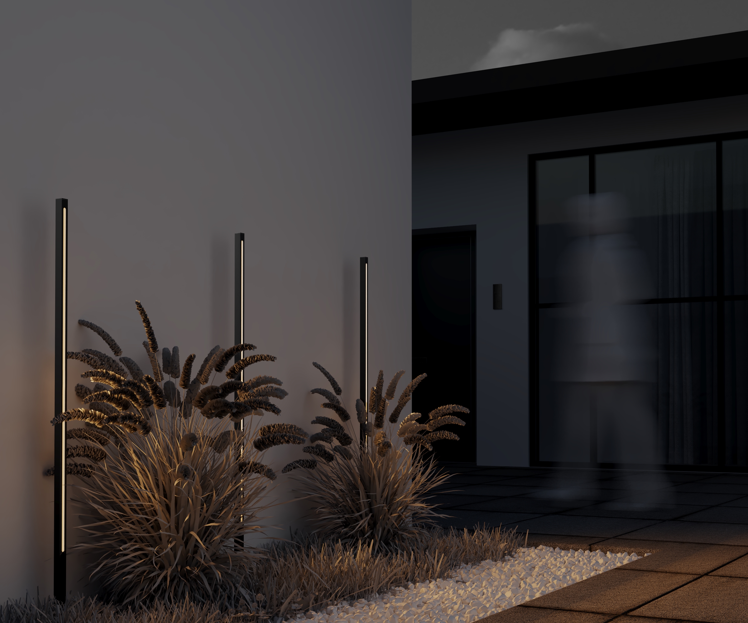 Ландшафтный светильник Maytoni Pole O440FL-L18GF3K_MY