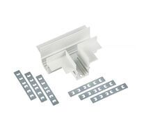 Т-образный коннектор соединитель для встраиваемого шинопровода MyFar MT0200-CT-W