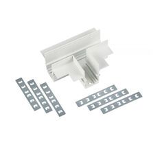 Т-образный коннектор соединитель для встраиваемого шинопровода MyFar MT0200-CT-W