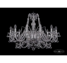 Хрустальная люстра Bohemia Ivele 1411/12/300 Ni Balls_BI