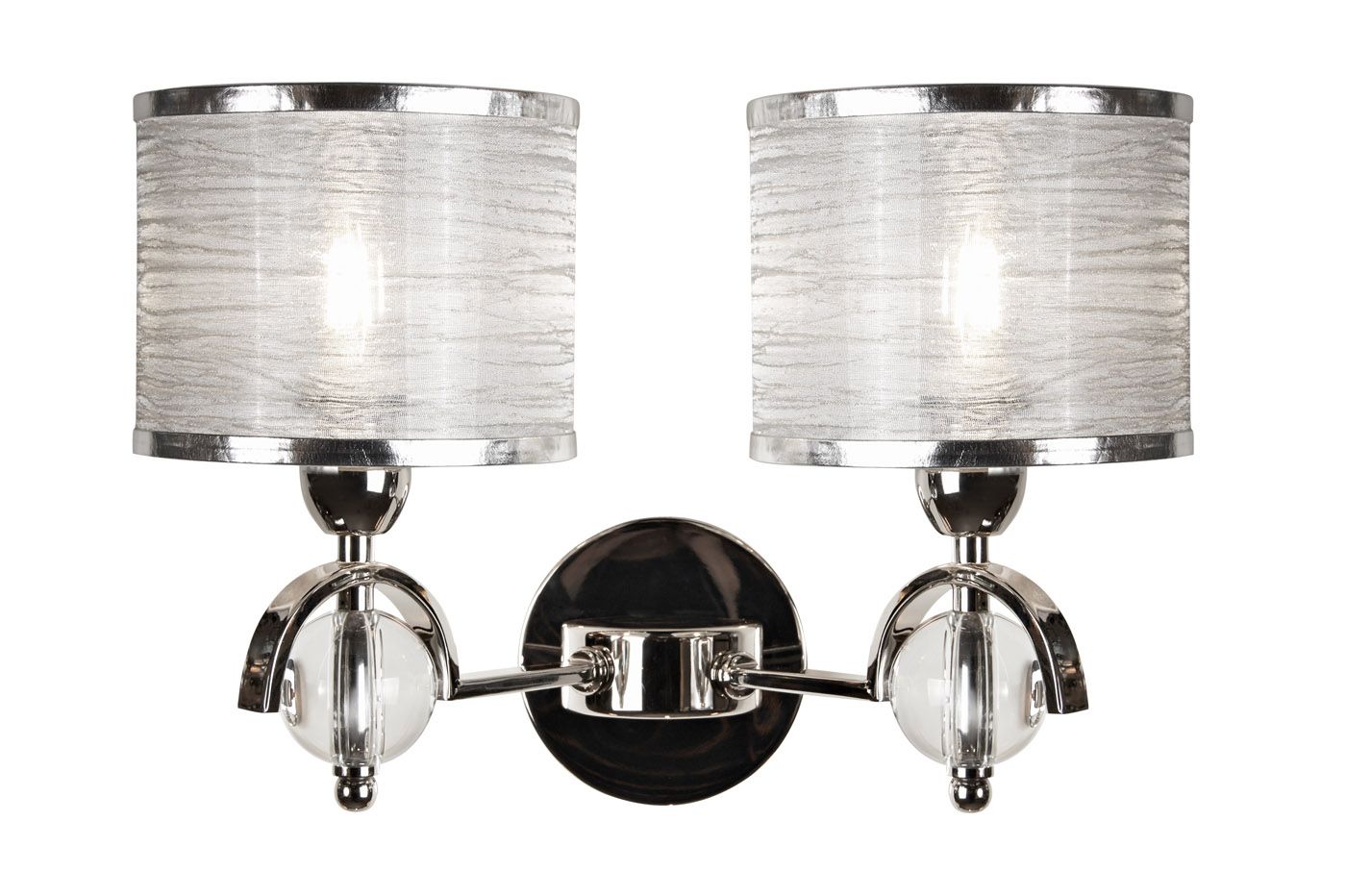 

Бра ILamp Chelsea W2400-2 Nickel, W2400-2 Nickel