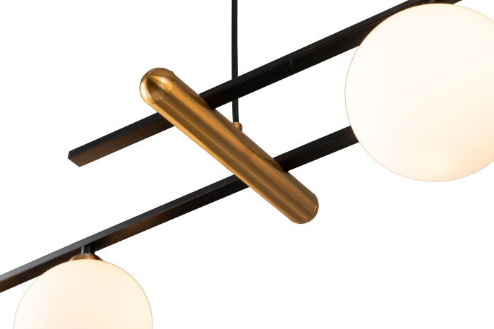 Люстра подвесная (11015/4P Black) Indigo V000153