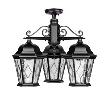 Потолочный светильник уличный IP44 Oasis Light 91470MA/3 Bl ромб_OL