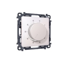 Комплект механизма терморегулятора с датчиком для теплого пола с подсветкой 16A-250V ALFA Жемчуг QUANT (AP2057, VM1381) Ambrella Volt MA205710_AMB