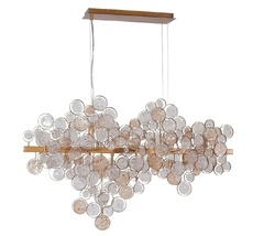 Подвесная люстра Crystallux DESEO DESEO SP12 L1000 GOLD_CR