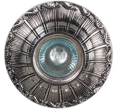 Точечный светильник круглый Sneha 6010/D MR16 SL+BK_SN