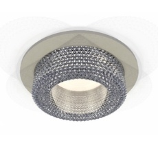 Комплект встраиваемого светильника с композитным хрусталем XC XC7623020_AMB