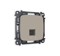 Розетка компьютерная Ambrella Volt OMEGA RJ-45(8P8C) CAT6 с защитной шторкой QUANT MO372010_AMB