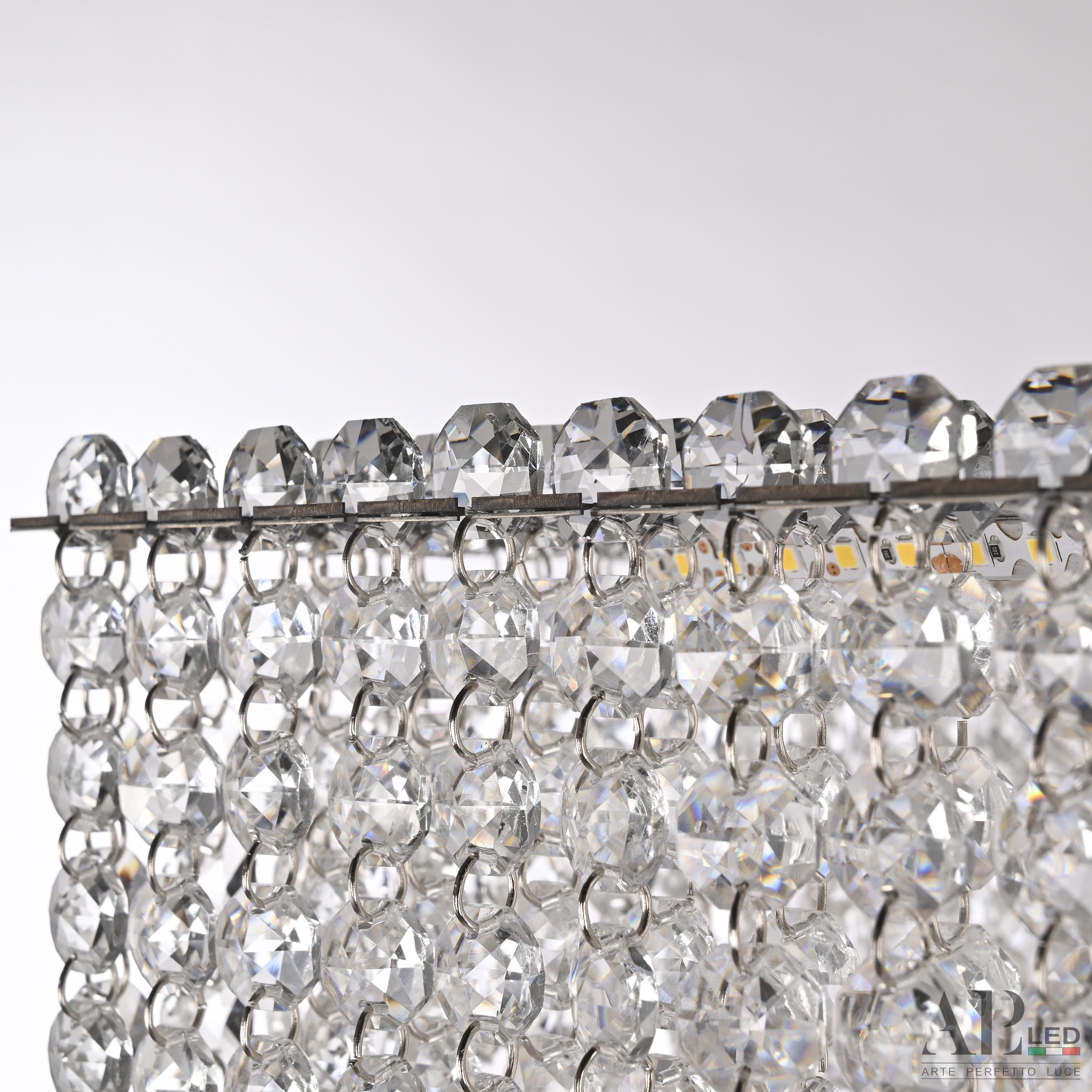 Торшер APL LED Sicilia SH500.T6.30-150.D.Ni.4000_BI