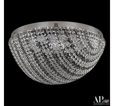 Хрустальная люстра APL LED Sicilia SH501.2.50.R.LED-DIM.Ni.Clear.731_BI