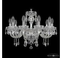 Хрустальная люстра Bohemia Ivele Crystal 5417/10/195 Ni Clear/M-1F_BI
