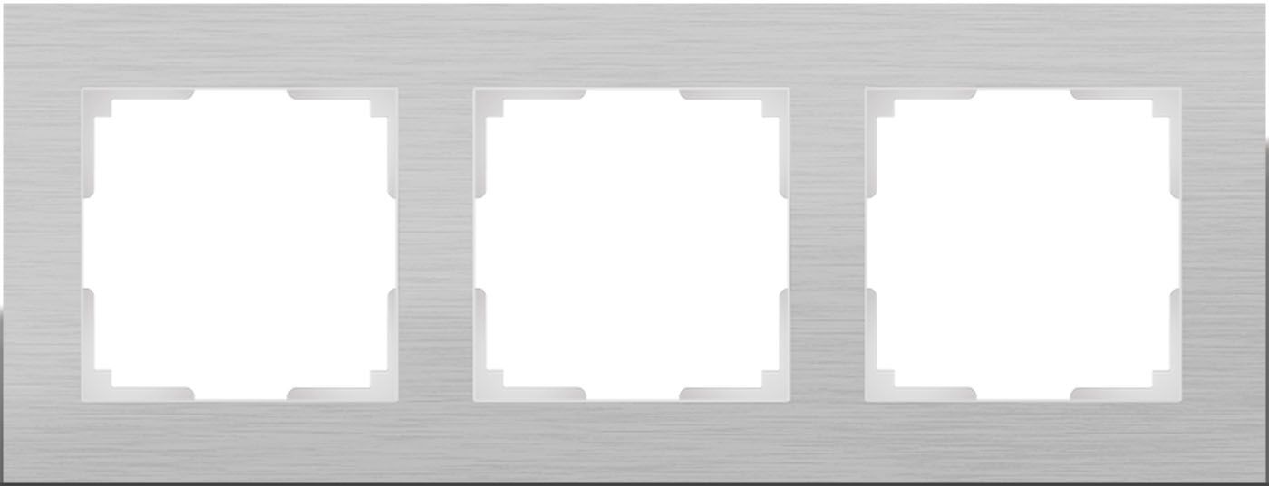 Рамка на 3 поста Aluminium WL11-Frame-03 a050950_WR