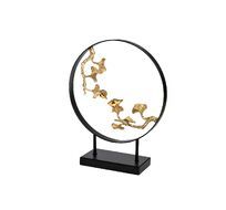 Декор Листья с 2 золотыми птичками Garda Decor 55RD3986