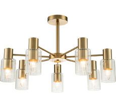 Потолочная люстра на штанге Diversity Escada 2120/7P Gold_ESC