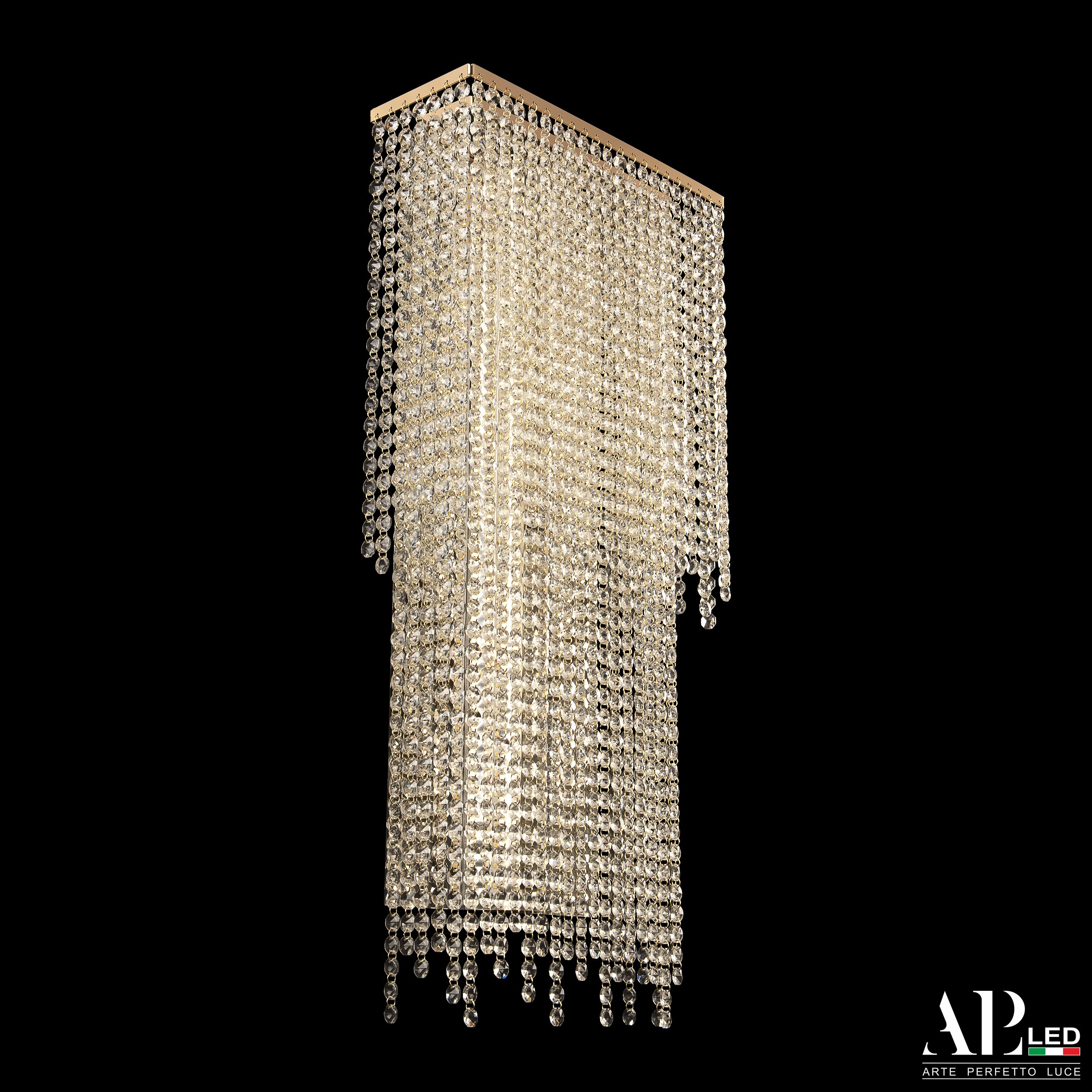 Настенный светильник APL LED Rimini S500.B3.35-75.B.3000.Gold_BI