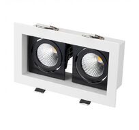 Встраиваемый светильник Arlight CL-KARDAN-S180x102-2x9W 024129_ARL