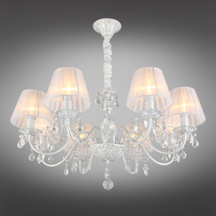 Подвесная люстра хрустальная Omnilux OML-53213-08