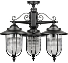 Потолочный светильник уличный IP44 Oasis Light 84770A 3 02 Bl_OL