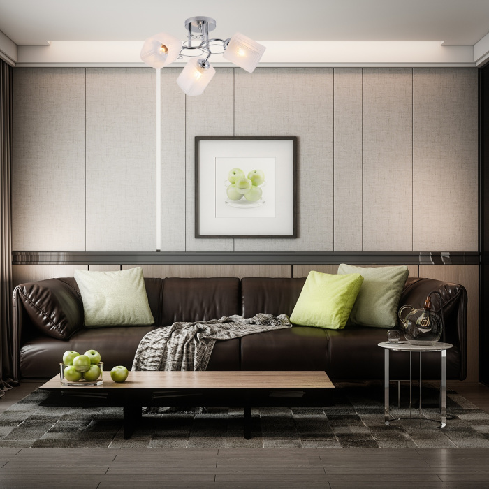 Потолочная люстра на штанге Escada 1105/3PL_ESC