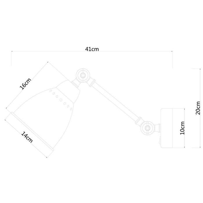 Спот ArteLamp BRACCIO A2054AP-1AB