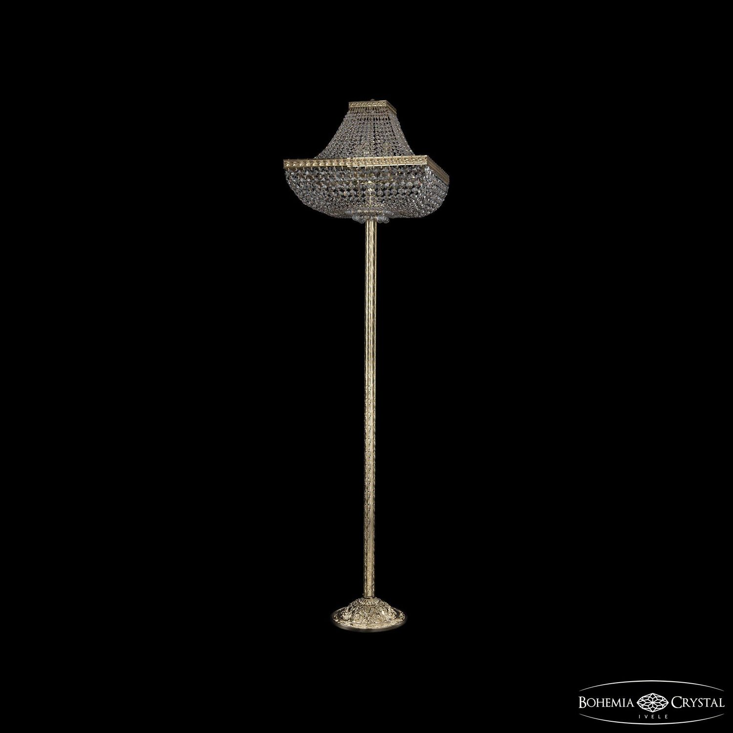 

Торшер Bohemia Ivele Crystal 19282T6/H/45IV-172 G, 19282T6/H/45IV-172 G