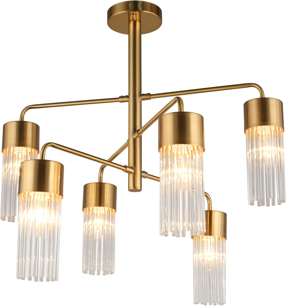 Люстра потолочная на штанге Omnilux OML-67107-06